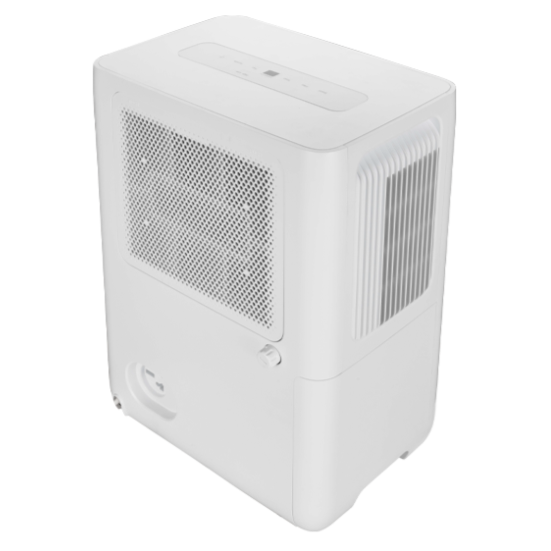 gree dehumidifier 20l, back angled view