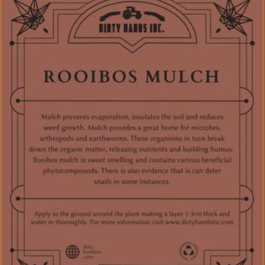 rooibos mulch